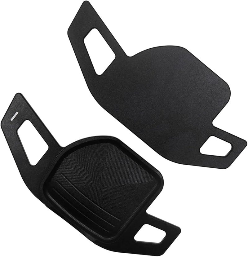 Black Steering Wheel Shift Paddle Extension Fit For Seat Leon FR Ateca Ibiza Arona Tarraco