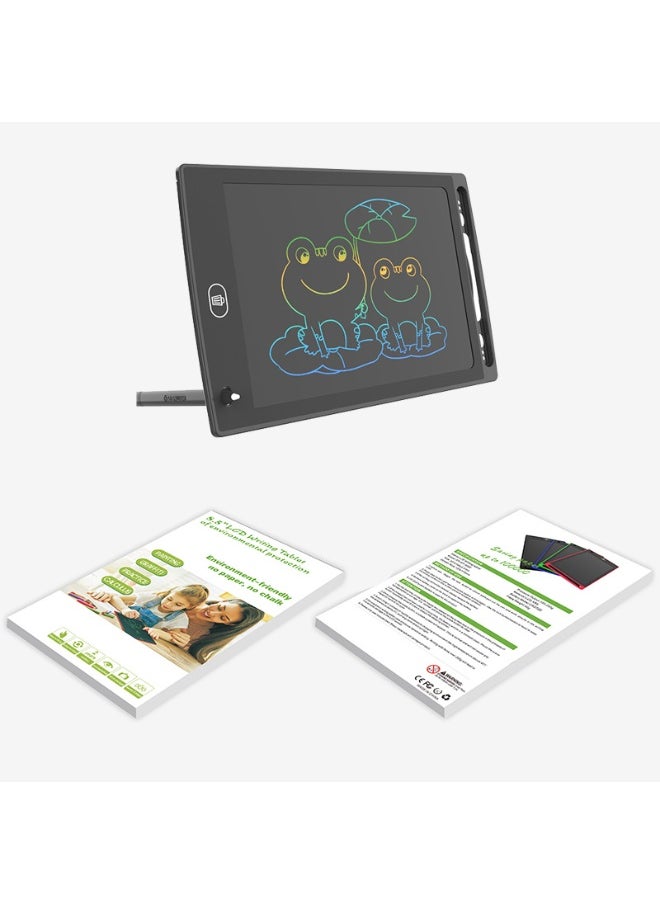 FunMay LCD Writing Tablet 8.5 Inch – Colorful Drawing Pad for Kids with Stylus, Reusable Electronic Doodle Board for Learning, Writing, and Fun  - Image 1