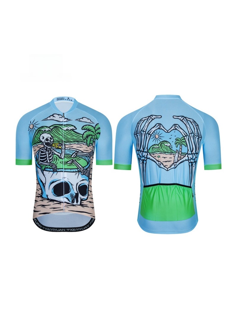 Nariele Men's Outdoor Cycling Suit Off-road Road Mountain Bike Cycling Suit - Image 1