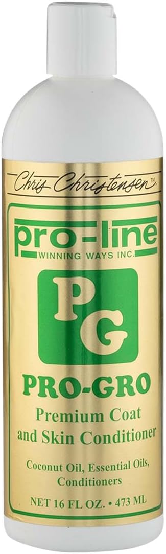 Chris Christensen ProLine ProGRO Premium Conditioner Groom Like a Professional Deeply Moisturizes Made in USA 16 oz