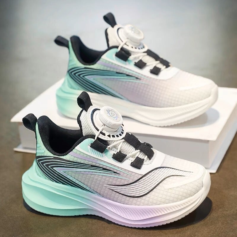 Mesh Sneakers Lightweight Flexible Sole Walking Shoes For Kids Indoor And Outdoor Activities - Image 1