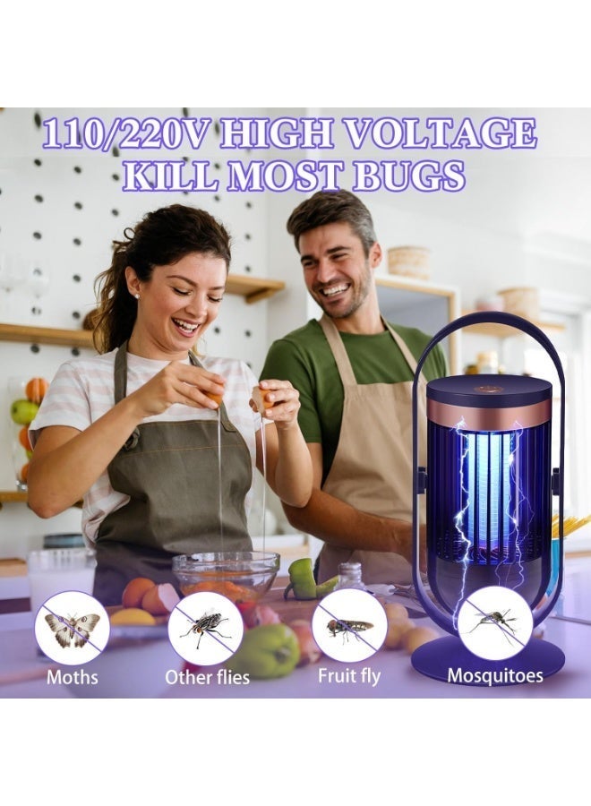 ZEESQUARE Best Electric Mosquito Killer Lamp – UV LED Bug Zapper, Safe & Powerful Indoor Outdoor Insect Trap - Image 2