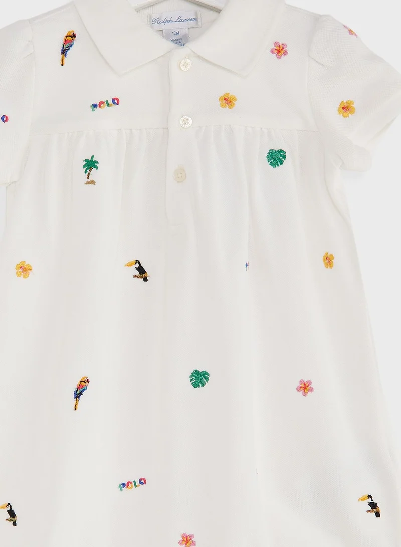 POLO RALPH LAUREN Kids Bubble Midi Dress