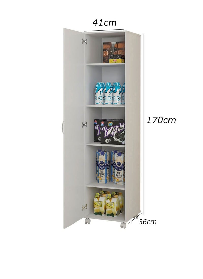 Kitchen storage unit - Height 170 cm - Width 41 cm - Depth 36 cm, from Furniture Store.