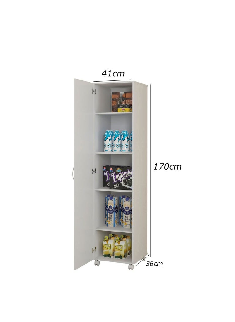 Kitchen storage unit - Height 170 cm - Width 41 cm - Depth 36 cm, from Furniture Store.