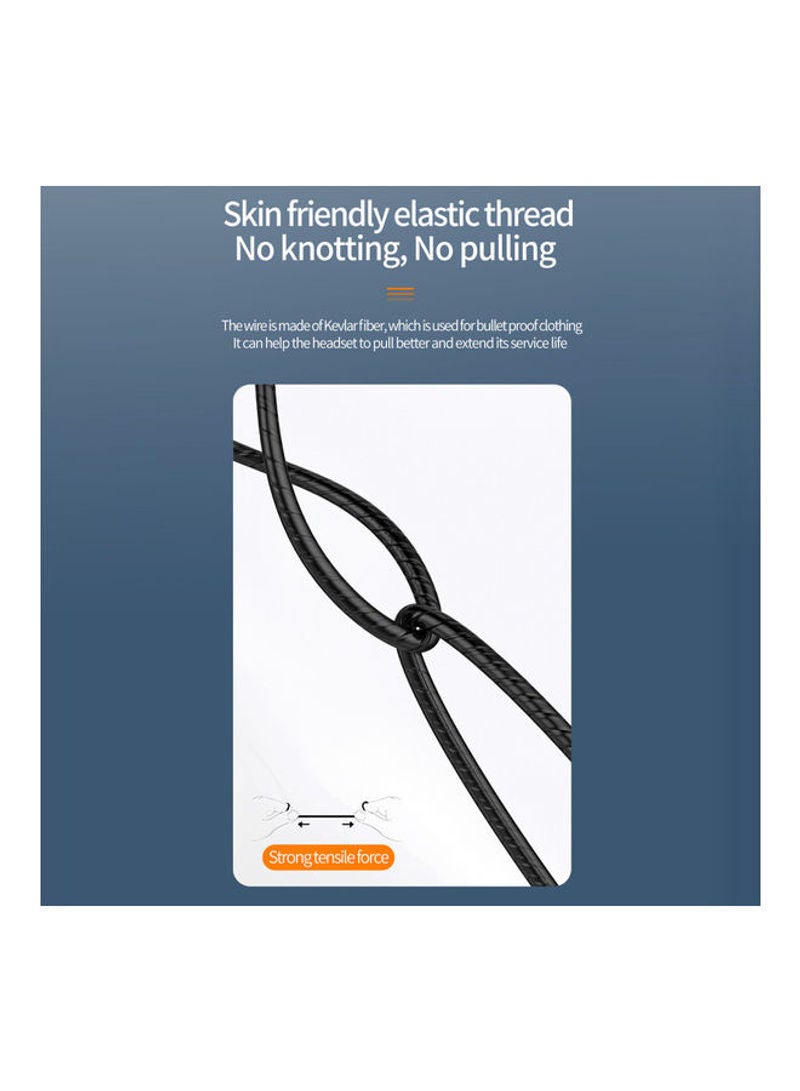 نيبمينينت سماعة أذن سلكية بتصميم ملفوف مريح أبيض - Image 2