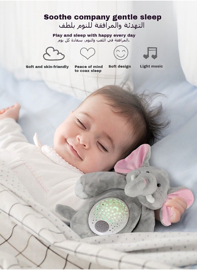 Plush Elephant Music Baby Toys 0 3 6 9 12 Months, Cute Stuffed Aminal Light Up Baby Toys Newborn Baby Musical Toys for Infant Babies Boys & Girls Toddlers 0 to 36 Months (Gray) - pzsku/Z076253C142B34E7D033BZ/45/_/1728369987/bd36122c-6a54-42bb-94de-7b19efa68887