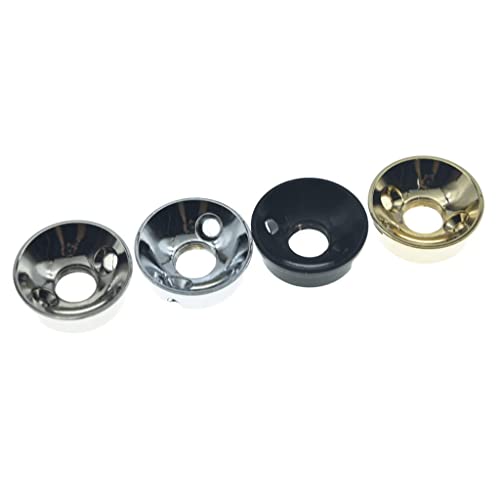 KAISH Nickel Brass Metric Electric Guitar Jackplate Electrosocket Jack Plate for FD Import Style Tele/Telecaster - Image 4