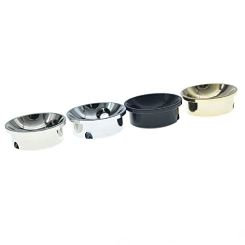 KAISH Nickel Brass Metric Electric Guitar Jackplate Electrosocket Jack Plate for FD Import Style Tele/Telecaster - Image 5