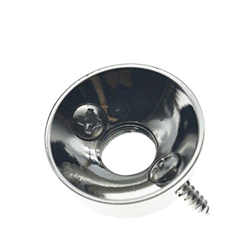 KAISH Nickel Brass Metric Electric Guitar Jackplate Electrosocket Jack Plate for FD Import Style Tele/Telecaster - Image 1