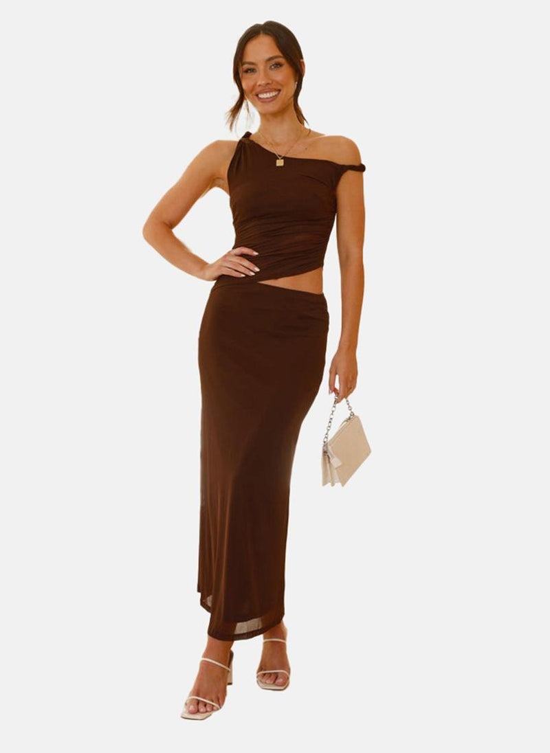 YUNIQEE Asymmetric Knit Dress  - Image 2