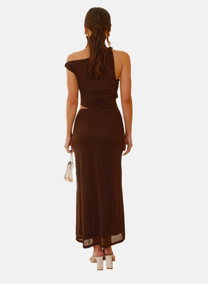 YUNIQEE Asymmetric Knit Dress  - Image 3