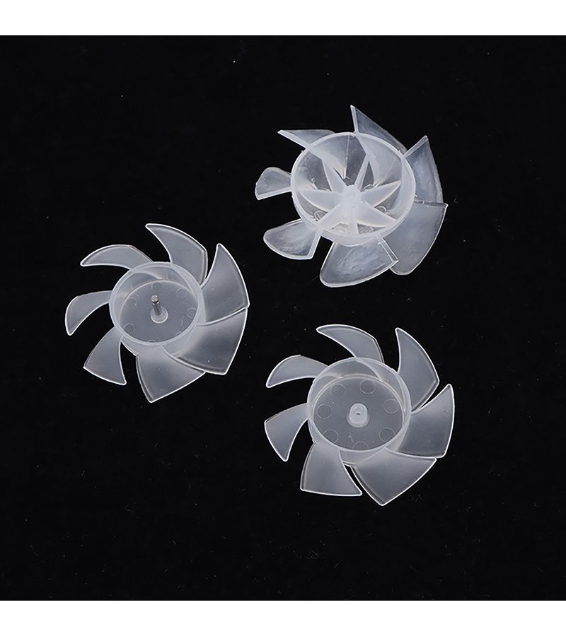 1pc 7 Blade Plastic Hair Dryer Fan Blade Replacement Compatible Model D Direct Fit For Hair Dryer Cooling Blade For DIY Repair Maintenance - Image 2