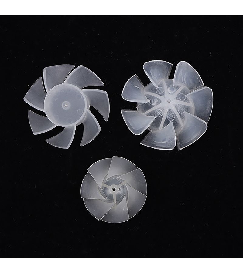 1pc 7 Blade Plastic Hair Dryer Fan Blade Replacement Compatible Model D Direct Fit For Hair Dryer Cooling Blade For DIY Repair Maintenance - Image 4