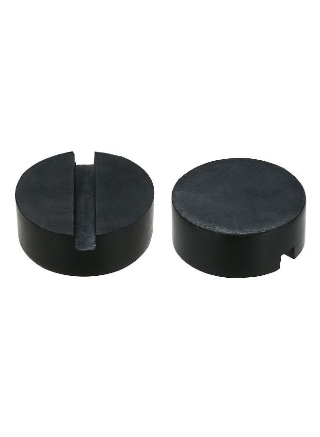 Generic 2-Piece Rail Hydraulic Floor Jack Disk Pad Set  - Image 1