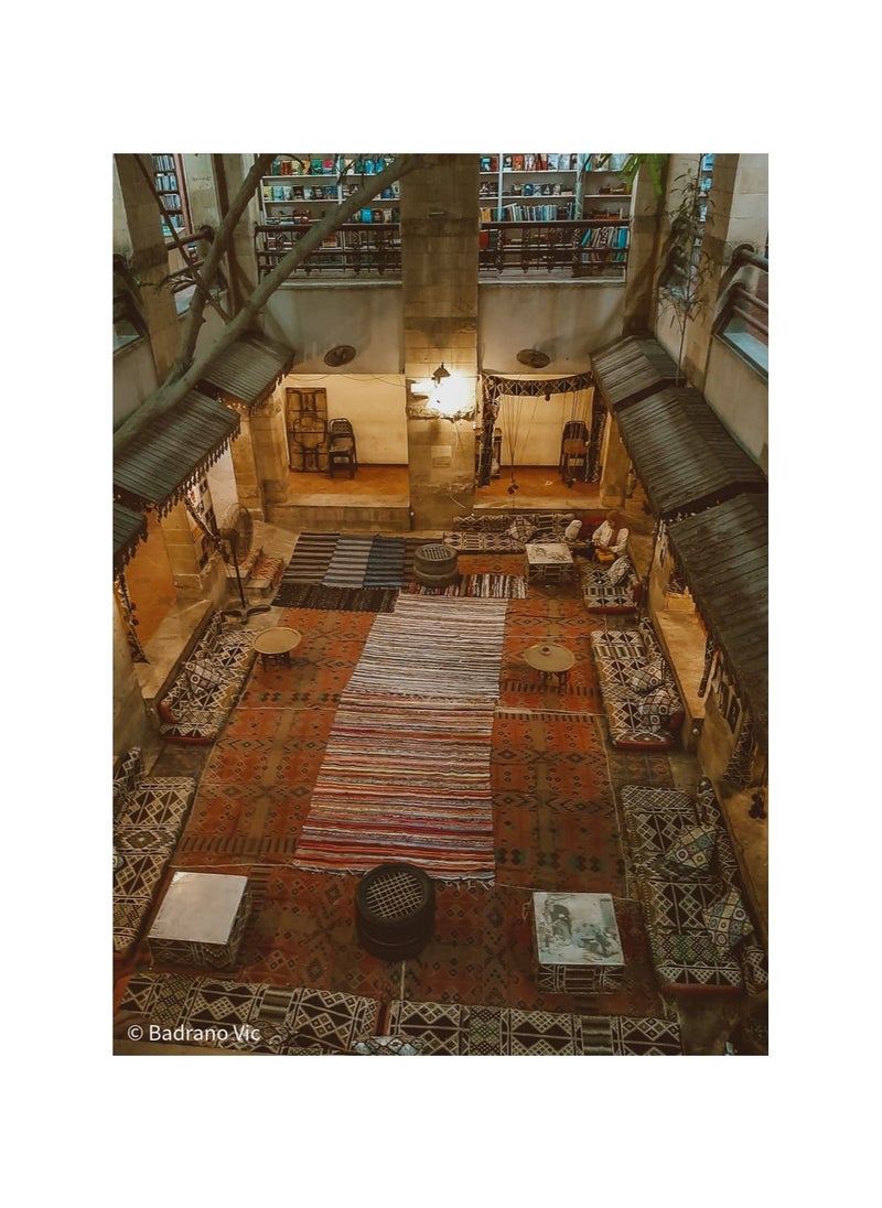 Egypt Antiques - From Egypt Antiques, a large kilim carpet for open spaces, handmade recycling - Image 1