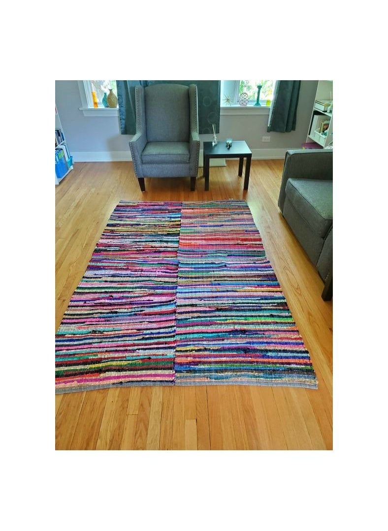 Egypt Antiques - From Egypt Antiques, a large kilim carpet for open spaces, handmade recycling - Image 1