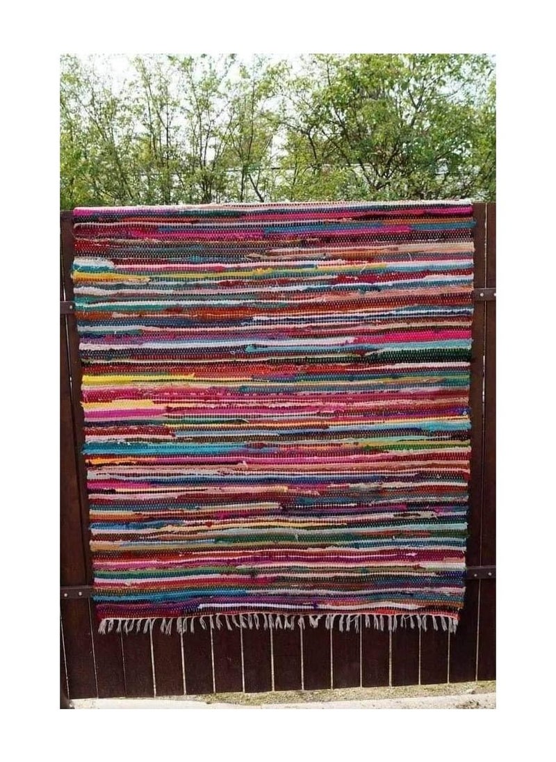 Egypt Antiques - From Egypt Antiques, a large kilim carpet for open spaces, handmade recycling - Image 1
