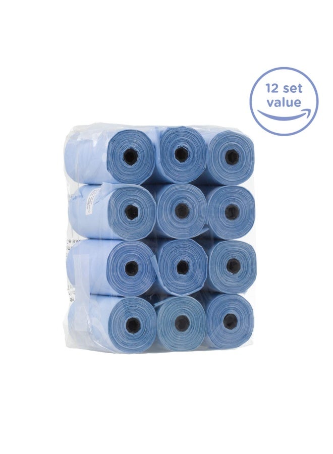 ubbi On The Go Waste Disposal Bags Refills Value Pack Lavender Scented 12 Roll Refills Baby On The Go Essentials  - Image 2
