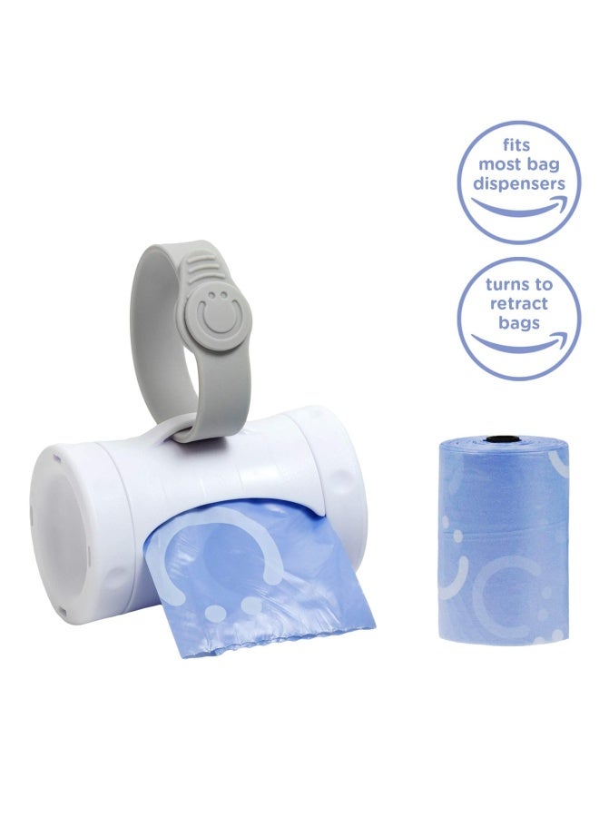 ubbi On The Go Waste Disposal Bags Refills Value Pack Lavender Scented 12 Roll Refills Baby On The Go Essentials  - Image 3