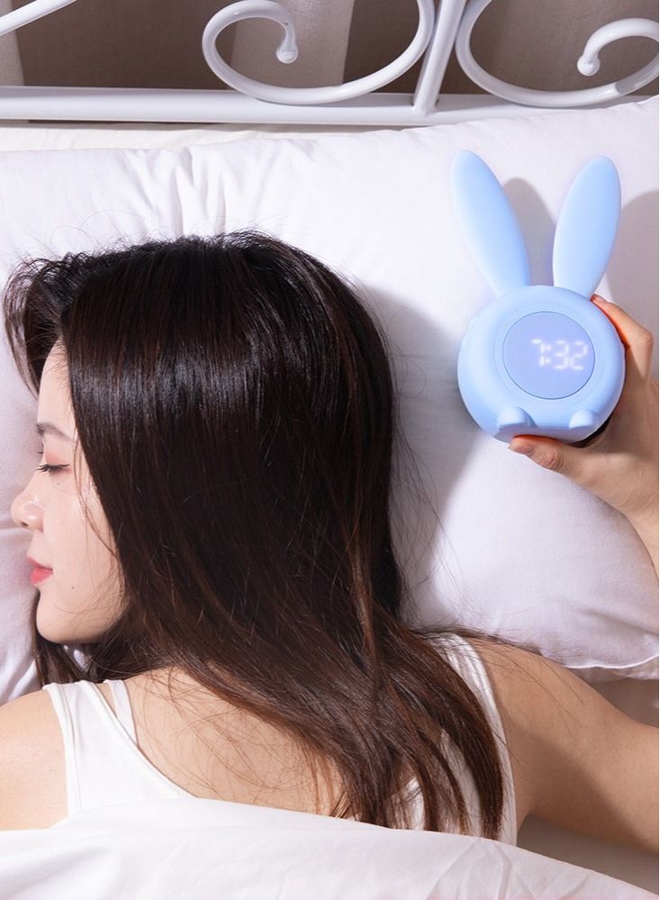 NIBEMINENT Rabbit Smart Alarm Clock Special For Students, Children And Office Workers  - Image 4