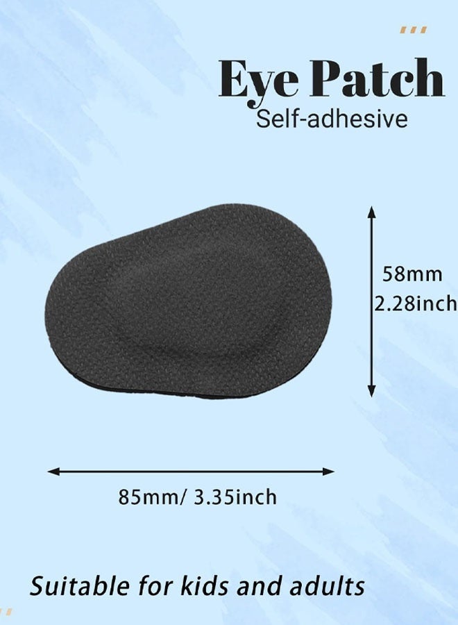 ١٠ قطع من ضمادات العين اللاصقة للبالغين، ضمادات عين طبية للاستخدام مرة واحدة، ضمادات عين قابلة للتنفس لعلاج كسل العين (الغمش) وكسل العين، ضمادات لاصقة خالية من اللاتكس - Image 2