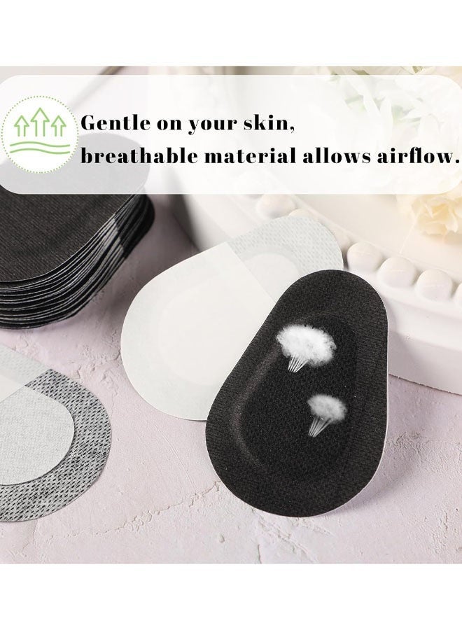 ١٠ قطع من ضمادات العين اللاصقة للبالغين، ضمادات عين طبية للاستخدام مرة واحدة، ضمادات عين قابلة للتنفس لعلاج كسل العين (الغمش) وكسل العين، ضمادات لاصقة خالية من اللاتكس - Image 4