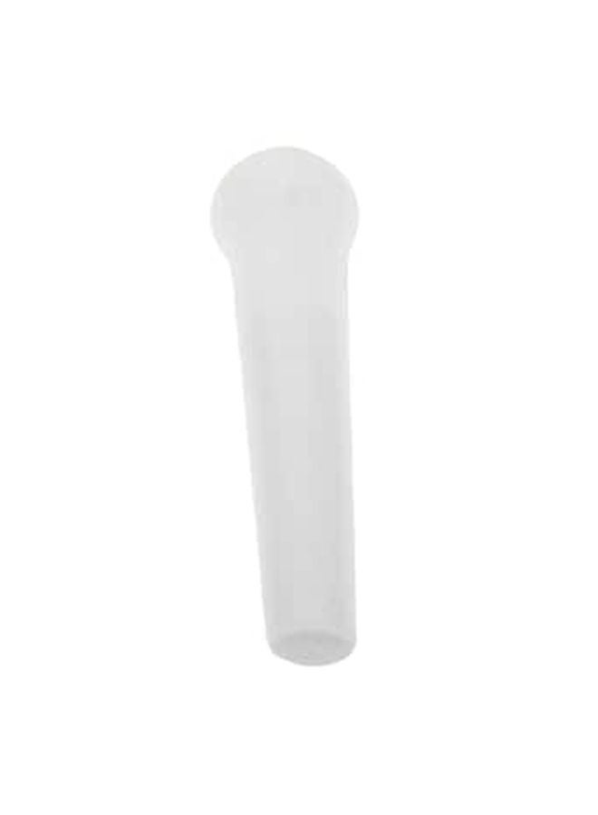White Ceramic Pestle For Grinding Garlic Herbs Spices And Kitchen Prep - Image 1