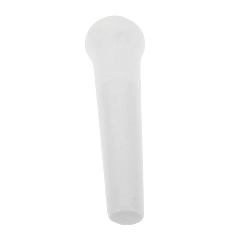 White Ceramic Pestle For Grinding Garlic Herbs Spices And Kitchen Prep - Image 2