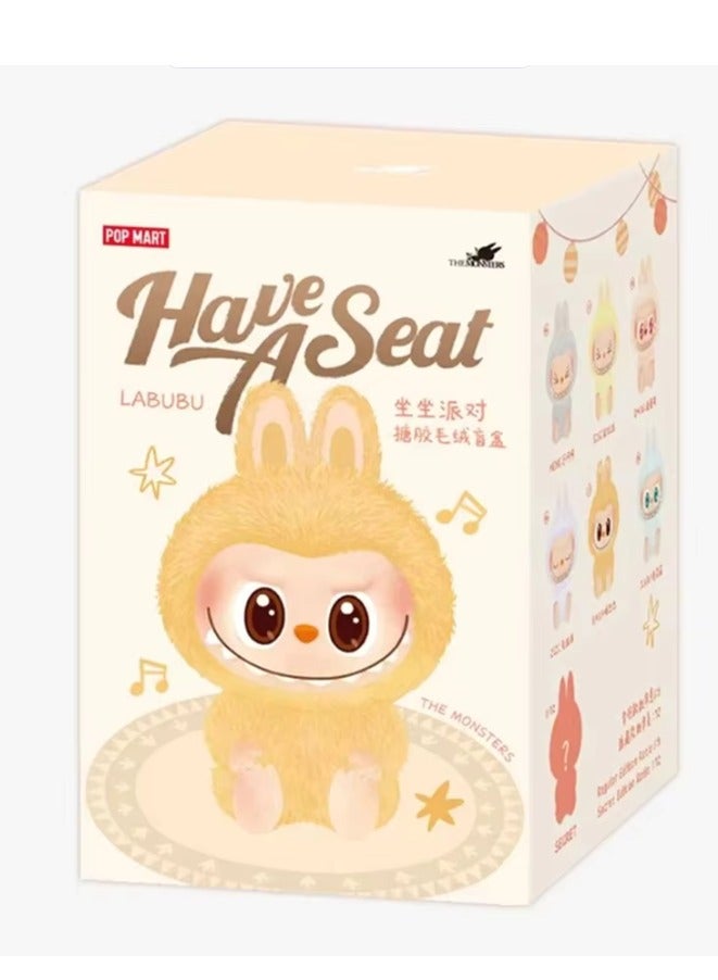 LABUBU Labubu Plush Toy Collection, Monster Dolls with Hanging Loop, Assorted Pastel Colors Blind Box, Big Into Energy Version 2 Series, 1PCS Random Color  - Image 2