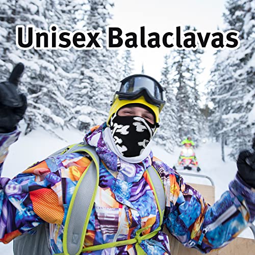 Evridwear Winter Balaclava Ski Mask Warm Knitted Full Face Cover for Men and Women Outdoor Sports Cycling(Bones) - Image 5