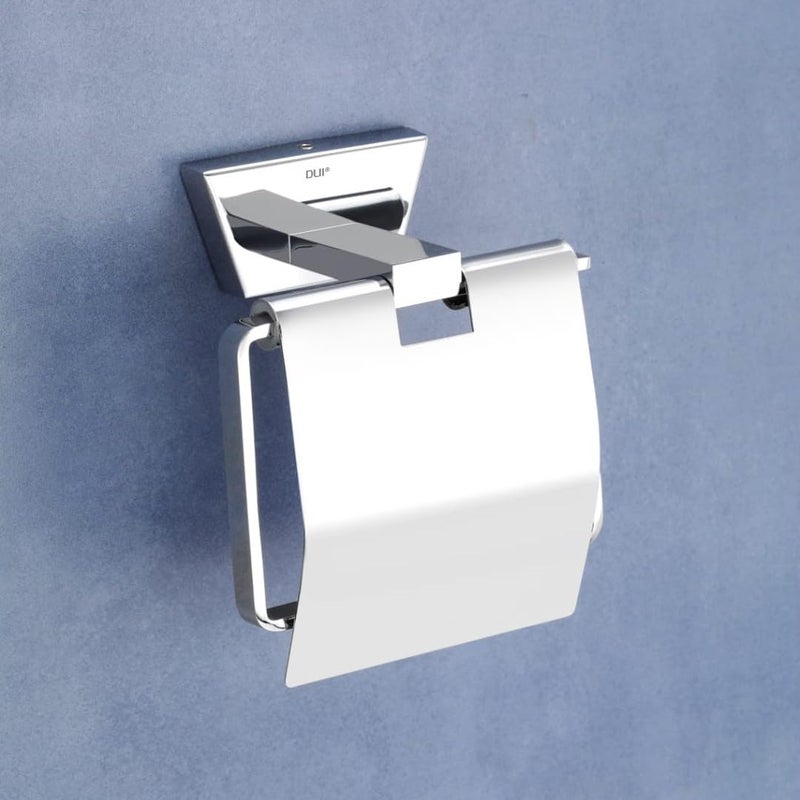 DLII® Aristo Toilet Paper Holder - Wall Mounted Design TP Rack Freestanding Models | Stylish & Space Saving SS 304 Grade Toilet Paper Holder for Bathroom - Image 1