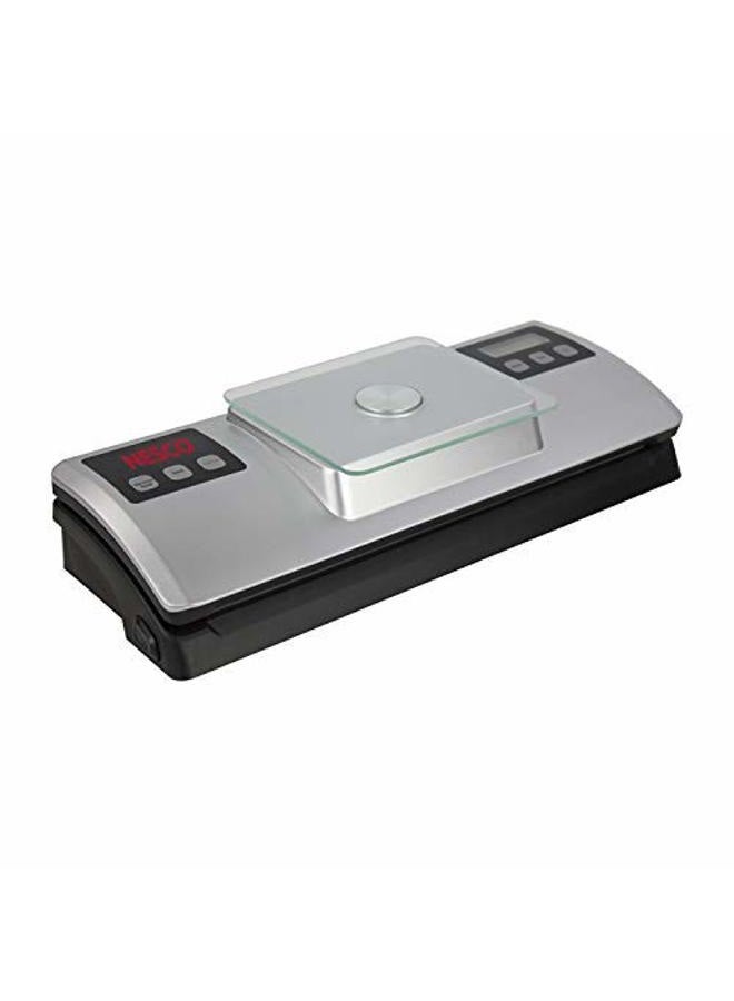Nesco VSS-01 Automatic Food Vacuum Sealer with Digital Scale and Bag Starter Kit, Silver - Image 2