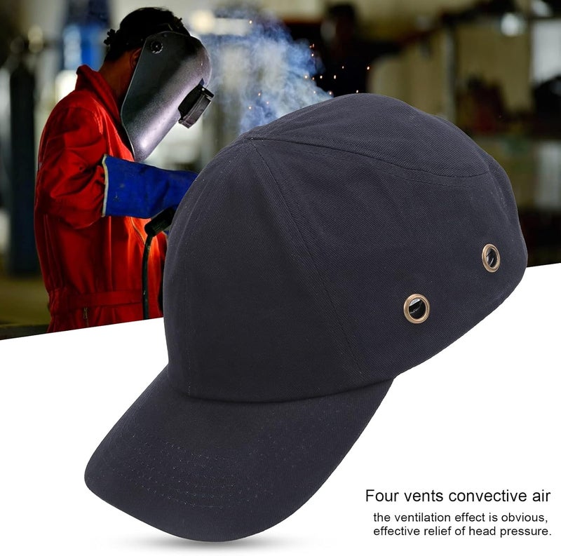 comfrt Head Protection Baseball Bump Cap, Anti-Collision Shock Absorption Breathable Hard Hat Head Protection for Welders Industrial - Image 2