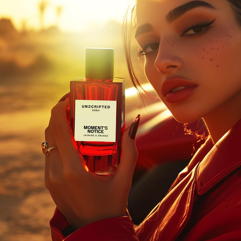 Unscripted Moments Notice - Bold and Long-Lasting Perfume for Women - Women Perfume with Jasmine, Musk and Vanilla for the Free-Spirited - 3.4 oz - Image 3