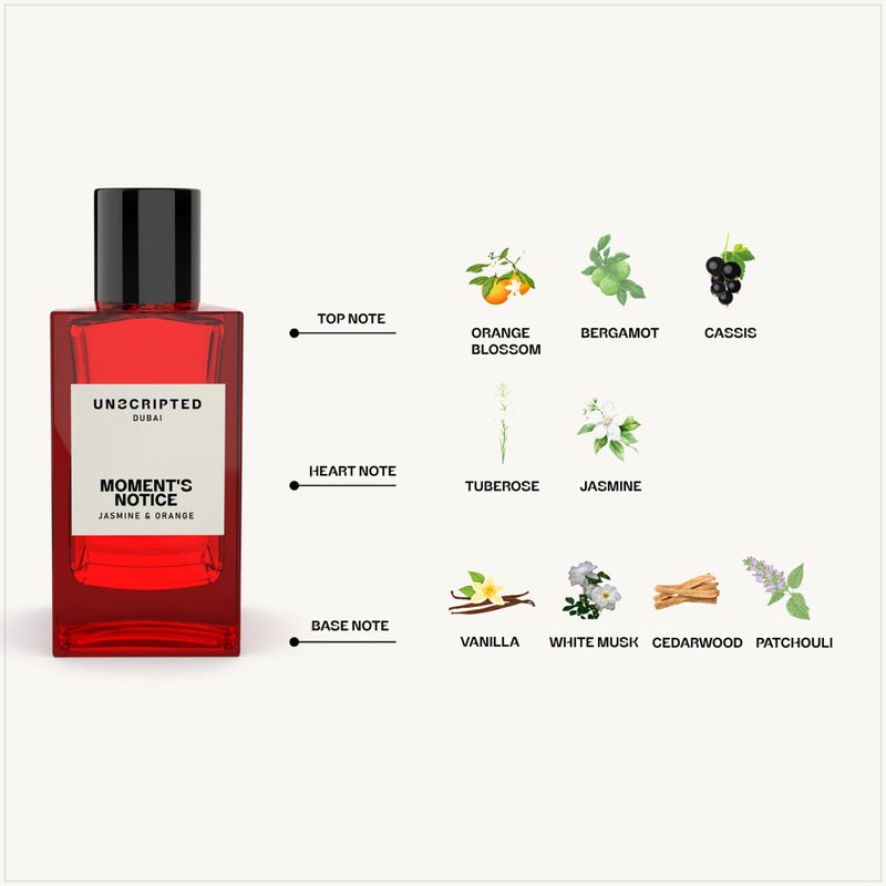 Unscripted Moments Notice - Bold and Long-Lasting Perfume for Women - Women Perfume with Jasmine, Musk and Vanilla for the Free-Spirited - 3.4 oz - Image 2