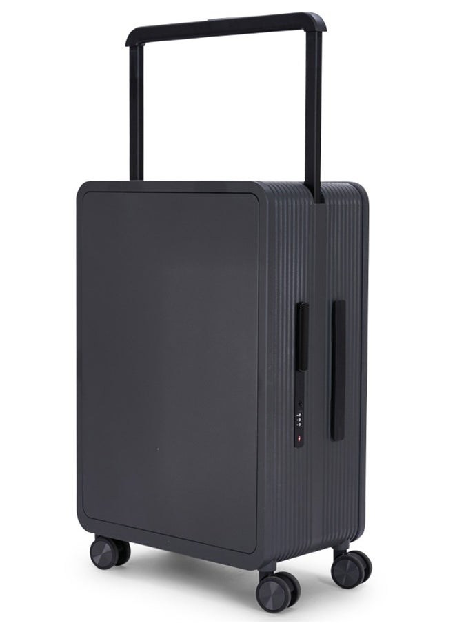 LIMRA Travel Bag From Limra Made Of PC Cabin Carry Check-In Luggage Trolley Size 20 inch Grey Color  - Image 1