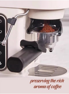 هيبرو آلة إسبرسو HiBREW 20Bar مع ماكينة صنع القهوة شبه الأوتوماتيكية Ginder 2 في 1 ، لاتيه وكابتشينو رغوة الحليب باريستا برو للمنزل H14  - Image 4