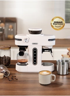 20Bar Espresso Machine With Ginder 2 In 1 Semi Automatic Coffee Maker, Latte And Cappuccino Milk Frother Barista Pro For Home H14 - pzsku/Z076350DED4A226CD0470Z/45/_/1713514160/c942ab2e-5094-49bf-8eb2-5da4fee1ad71