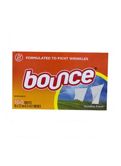 Bounce Bounce Dryer Sheets, Outdoor Fresh, 160 Count  - Image 1