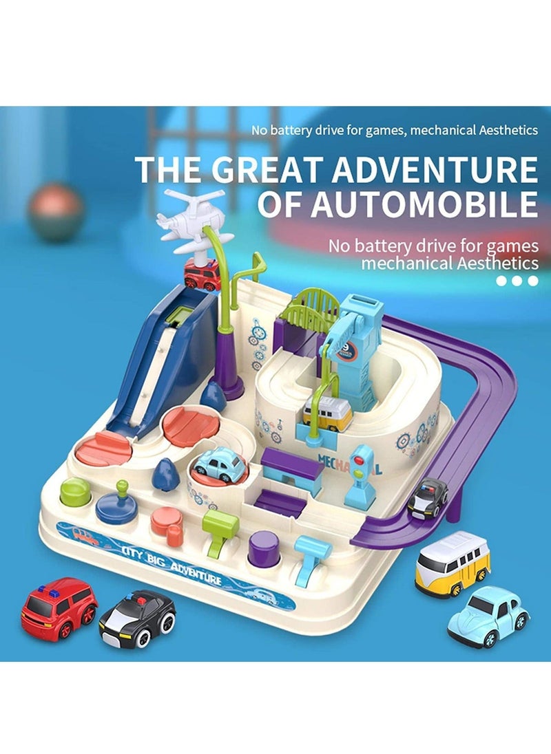 Generic - Adventure Car Toy, Car Race Track Toy for Kids, Intelligence Educational Cars Track Kids Space Toys, Montessori Toys for 3 Year Old Boys Gifts for Kids Age 3 4 5 6 - Image 1