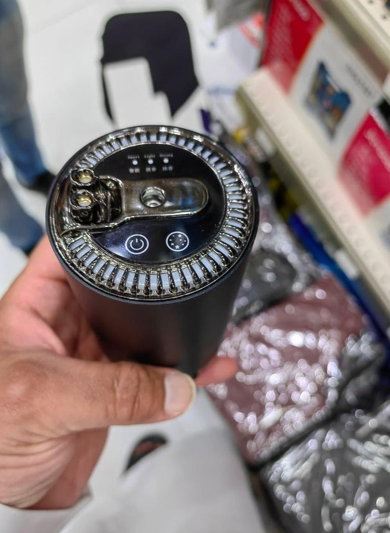 العييجة معطر سيارة مع أضواء LED وليزر على السقف، 3 أوضاع (عادي/قوي/منزلي)، معطر هواء ووظيفة إضاءة محيطية مزدوجة، يعزز رائحة السيارة وأسلوبها - Image 2