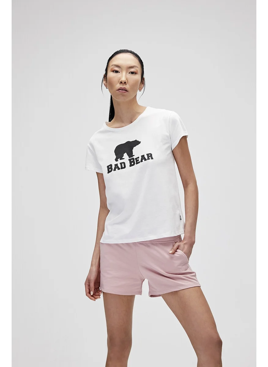 Bad Bear Women's OFF WHITE T-Shirt