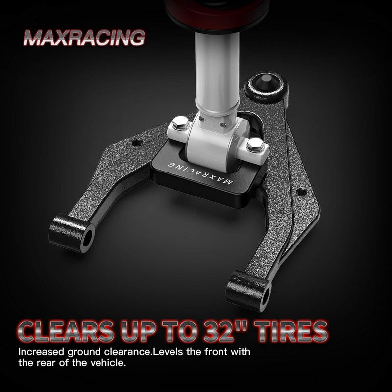 MAXRACING 1.5" Leveling Lift Kit Compatible with 2007-2026 Sierra Yukon XL1500 Avalanche Silverado Suburban 1500 Tahoe - Image 3