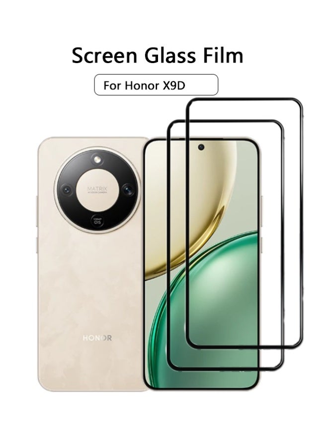JOMILA 2 Pack Tempered Glass Screen Protector for Honor X9D,9H Hardness Protective Film for Honor X9D (6.79"), High Clear, Anti Scratch, Bubble Free Tempered Glass Film - Image 1