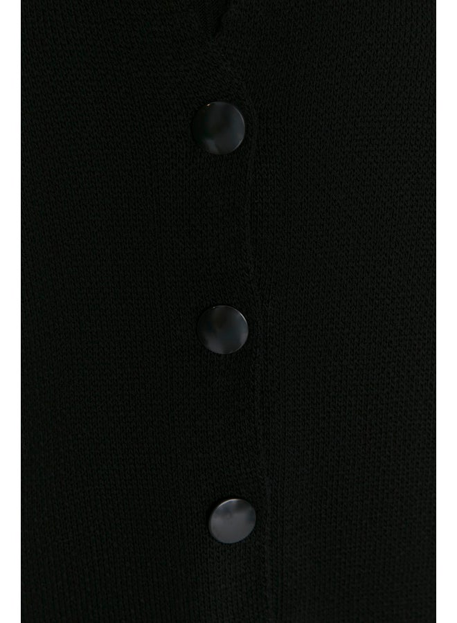 trendyol Cardigan - Black - Relaxed - Image 3