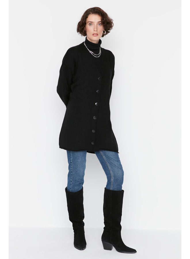 trendyol Cardigan - Black - Relaxed - Image 2