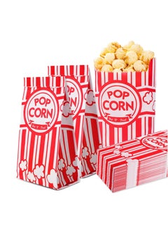 Paper Popcorn Bags,1oz Popcorn Bags Small Individual Servings, Paper Popcorn Bags Bulk for Popcorn Machine, Party, Movie Nights, Carnival Party