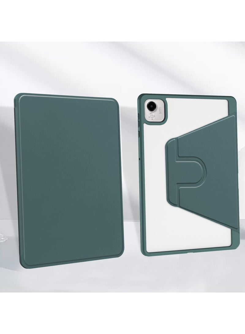 URBBKING Rotating Case Compatible with Honor Pad X9a,360 Degree Rotating Stand Cover, Multi-Angle Viewing Folio Cover with Pencil Holder Green - Image 5