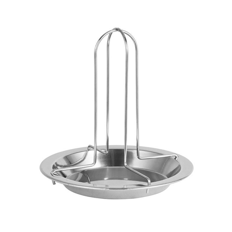 Outdoor Camping Thickened Barbecue Roast Chicken Rack Baking Non-stick Roast Chicken Pan Roaster Rack With Bowl - Image 1